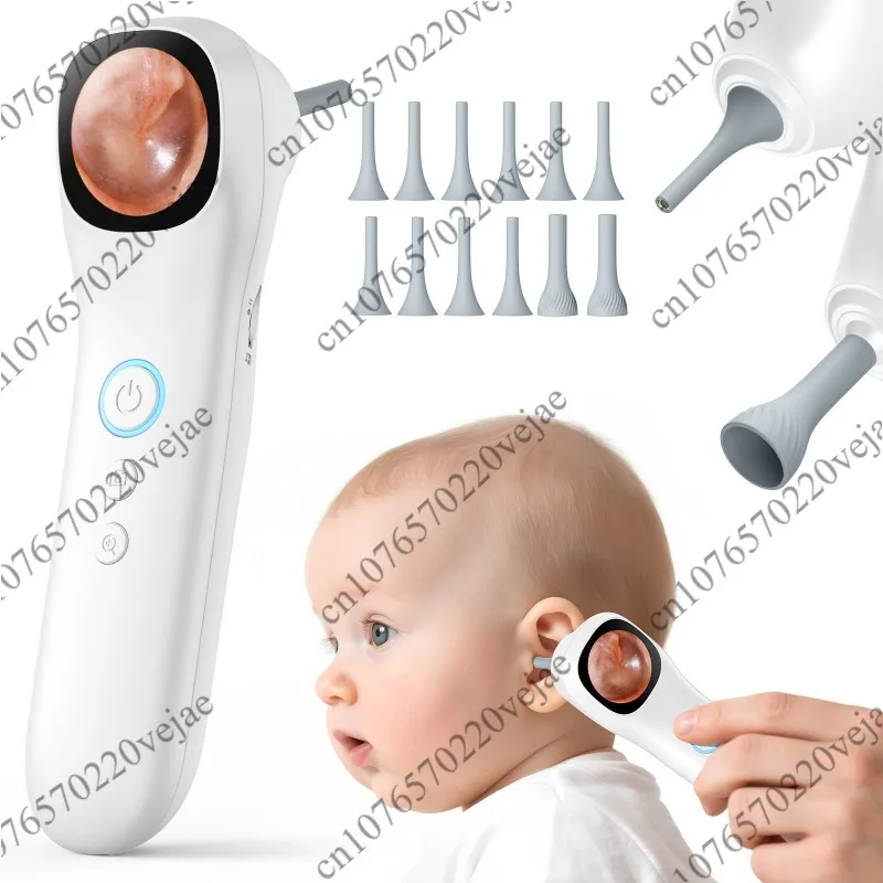 

WIFI electric ear canal endoscope with animal earmuffs, small animals, pets, cats and dogs, smart home
