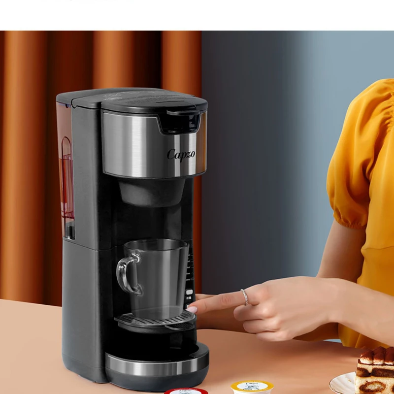 Cafetera Expreso Coffe Machine American Office Home Automatic Drinking Tea Capsule Coffee Machine Suit Автоматическая Кофемаш