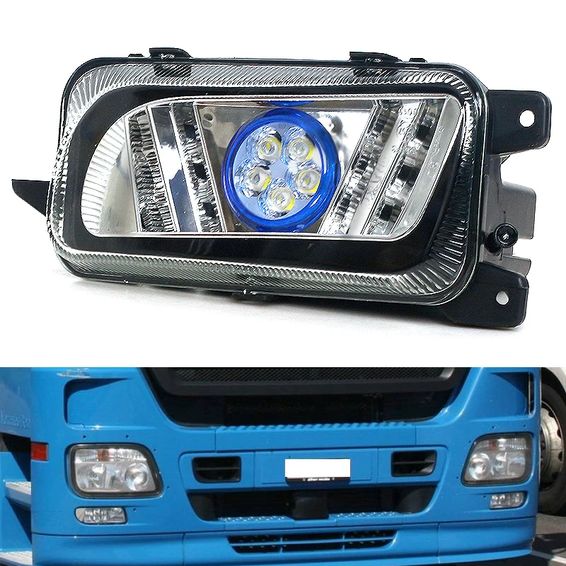 

LED Truck Fog Lamp Assembly For Mercedes Benz Actros MP2 MP3 Car Fog Lamp Replacement Parts 9438200156 9438200056