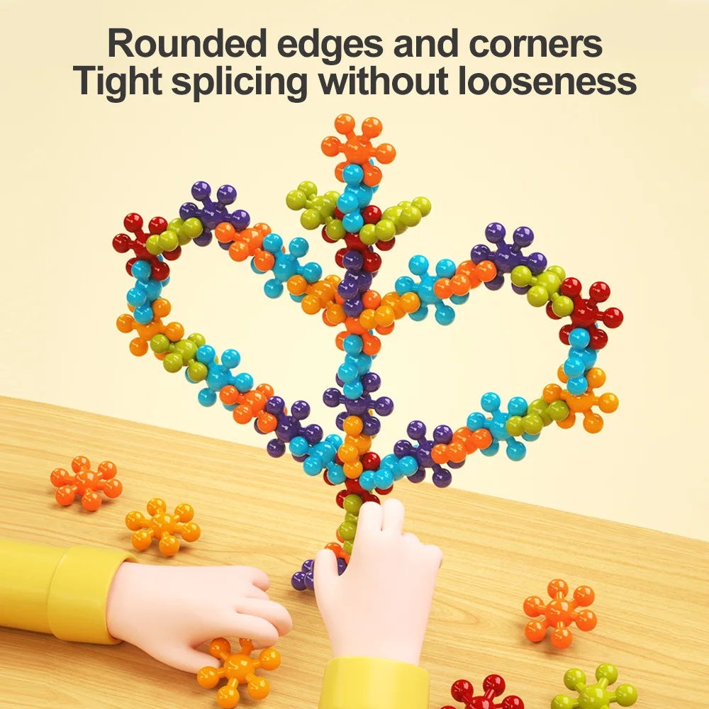 Colorful Interlocking Building Blocks Educational DIY Toys Kids Aged 3 6 Secure Fit Splicing Bricks Fine Motor Skill Development