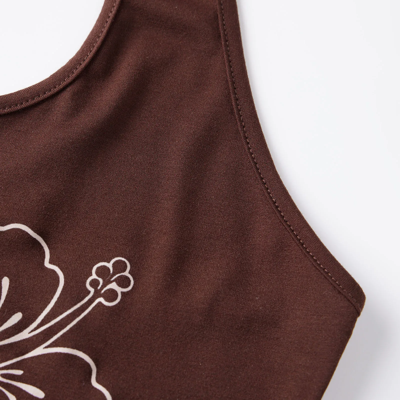 Women Flower Print Tank Tops Open Back Halter Sleeveless Low Cut Slim Fit Crop Tops Daily Gothic Stylish Summer Vest Streetwear