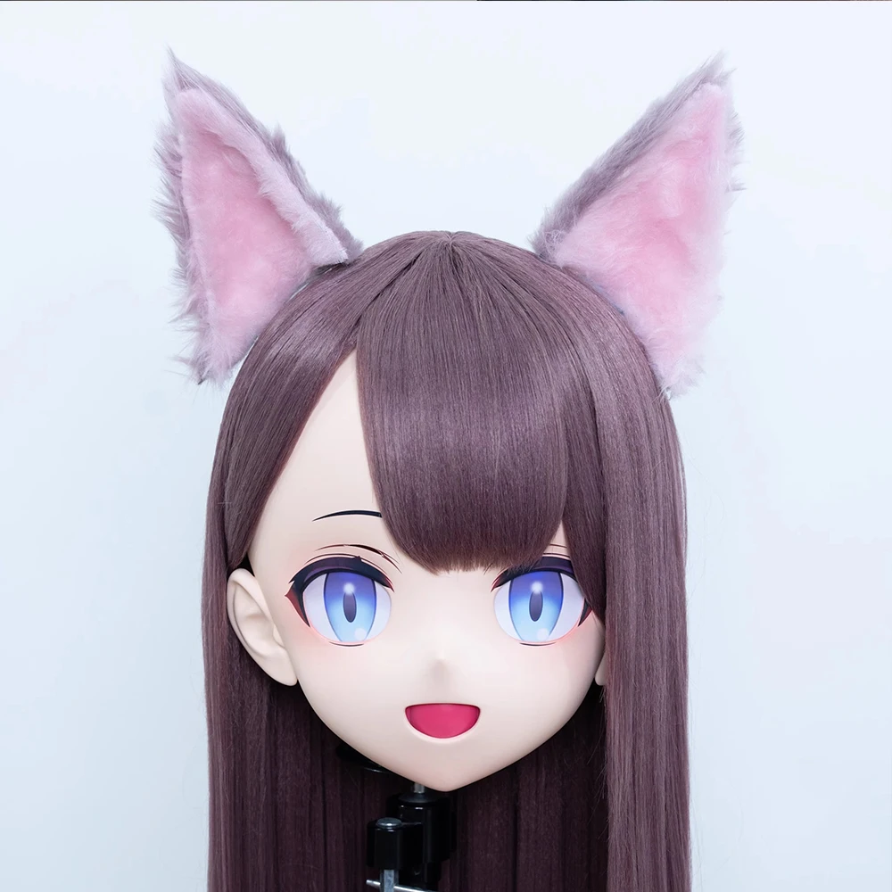 

(MEO398) Настроить ручной работы на всю голову, запираемый кроссдресс, мужской и женский, японский мультфильм, аниме, игровой персонаж, маска кигуруми