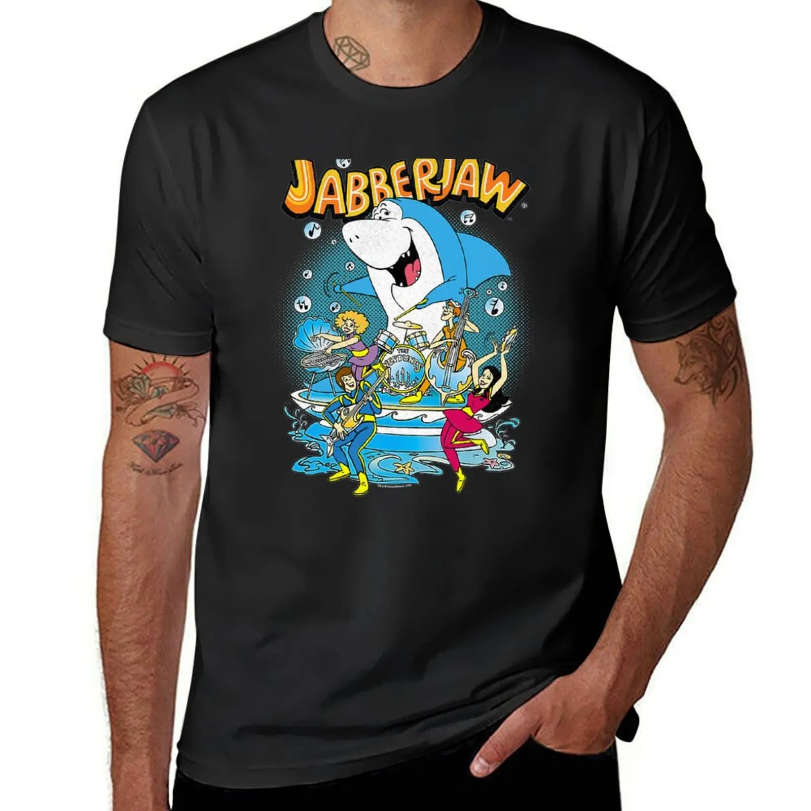 Jabberjaw and the Neptunes T-Shirt plus size tops sublime customs design your own t shirts for men cotton