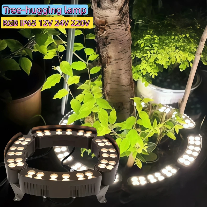 

Tree Hugger Lights Landscape Outdoor Waterproof IP65 LED 12W 1PCS RGB Patio Garden Yard Park Scenic Spotlights 12V 24V AC220V