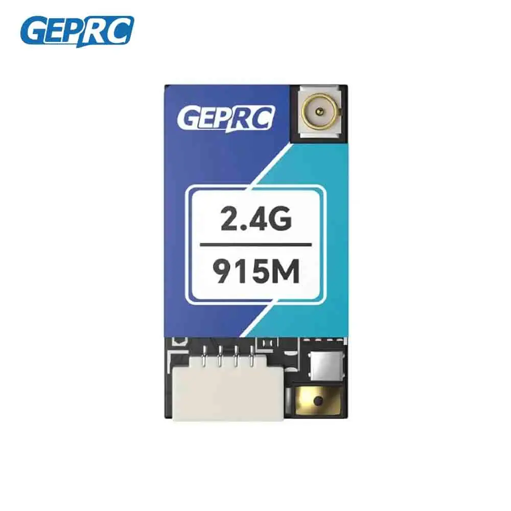 

Двухдиапазонный нано-приемник GEPRC ELRS — 915M/2,4G, встроенный Wi-Fi, чип ESP32-C3 LR1121 для квадрокоптеров DIY FPV, дронов дальнего действия и