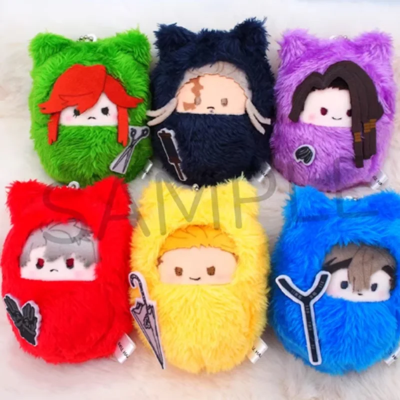 

Gachiakuta Zanka Luther Rudo Enjin Riyo Swaddle Series Plush Toy Anime Peripheral Holiday Gifts toys