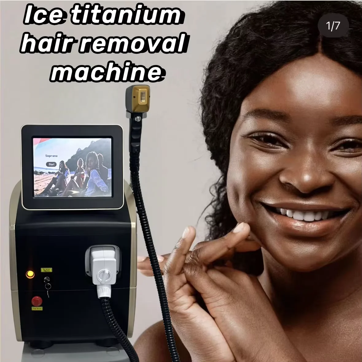 

Диодный лазер 808, машина для удаления волос, тройная длина волны, ледяное охлаждение, удобное быстрое лечение, оборудование для салонов красоты