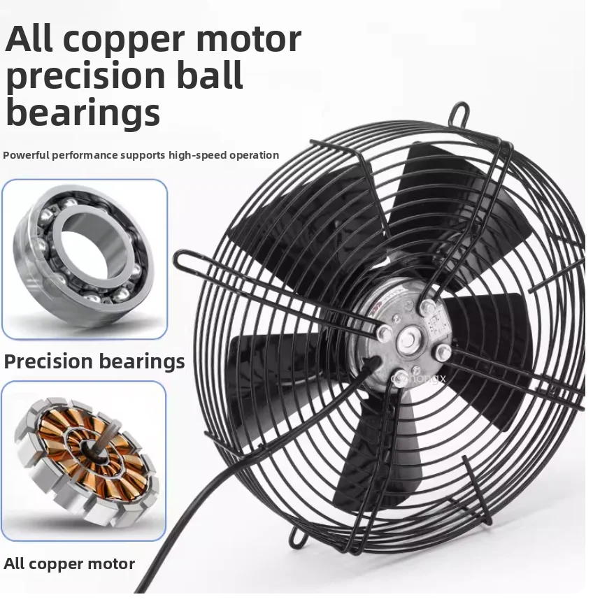 BBExternal Rotor Axial Flow Fan YWF4E/4D-400S/350450 Cold Storage Motor Cold Dry Air Compressor Fan