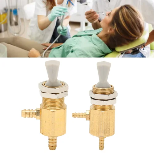 Palanca de válvula de interruptor de extracción Dental de Metal profesional para unidad de silla Dental, piezas de repuesto de botella de agua, reemplazo de reparación, 3mm/5mm