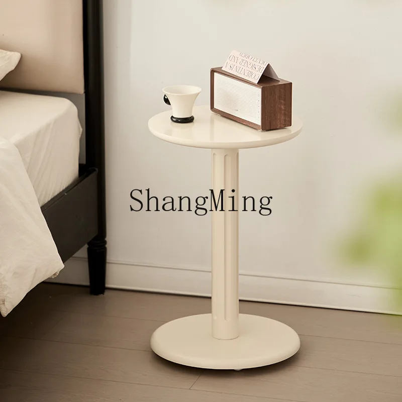 

ZYY removable simple household light luxury bedroom living room bedside table storage coffee table round table