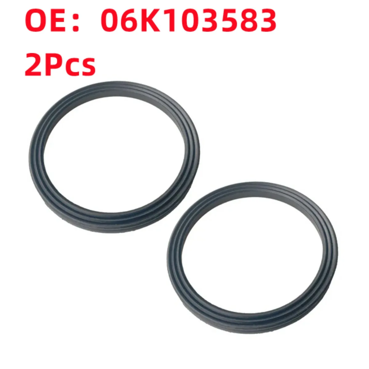 06K103583 X2 Timing Cover Seal Gasket For Audi A3 A4 A5 A6 A8 Q3 VW Golf 7 GTI GTD Tiguan 2 Passat B8 Skoda 3rd EA888 1.8T 2.0T