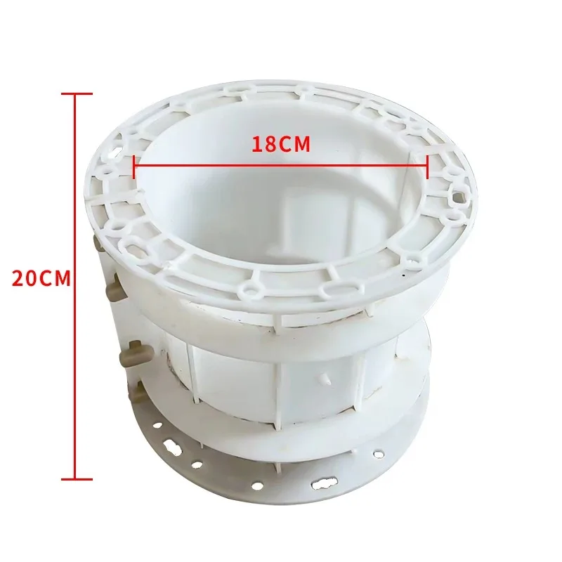 Photovoltaic pile pier solar base plastic cylindrical mold lightning pier counterweight block plastic mold