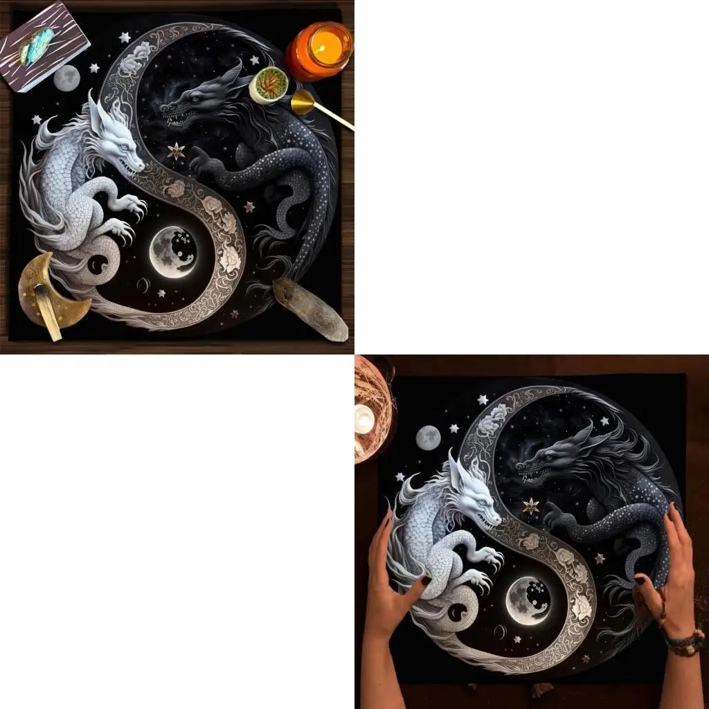 

PXPF Board Game Pad Astrogical Oracles Cover Cover Card Card Divinations Tablecloth