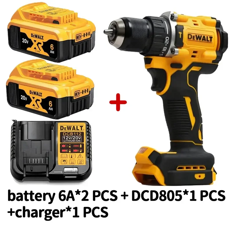 Dewalt DCD805Brushless Electric Drill Screwdriver Cordless Compact Drill / Driver Rechargeable Upgra