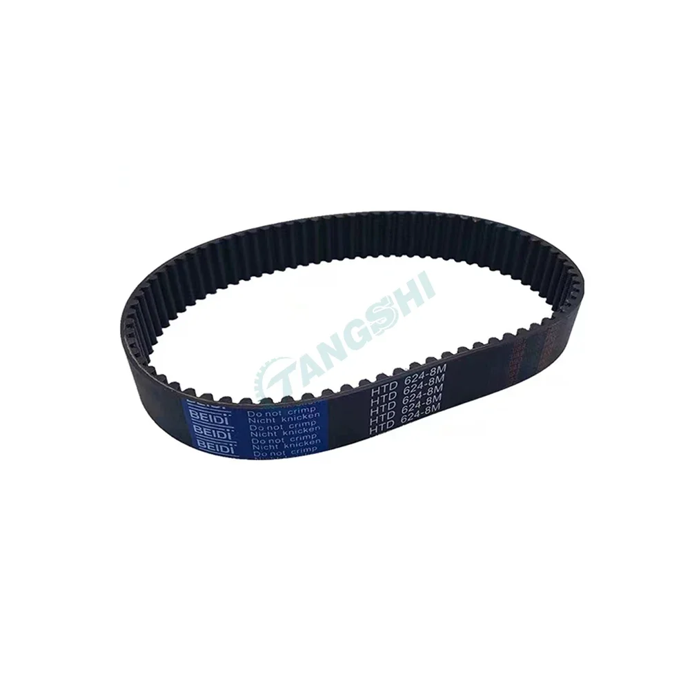HTD 8M Rubber Closed Loop Timing Belt Length 1960mm~2736mm Synchronous Belt Width 25mm HTD 8M-2000 2032 2056 2136 2176 2280mm