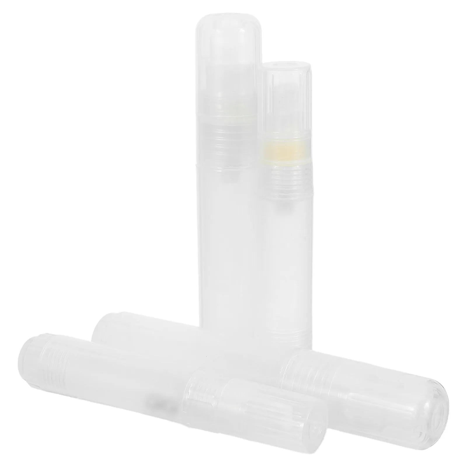 4Pcs Clear Shell Refillable Paint Pen Empty Markers 10Mm 15Mm Flat Nib for Rock Glass Ceramics Graffiti Oil Water Acrylic