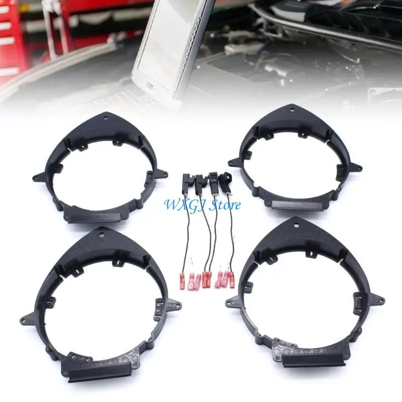37JE 6.5'' Speaker Adapter Universal Front Door Speaker Adapter Mounting Spacer