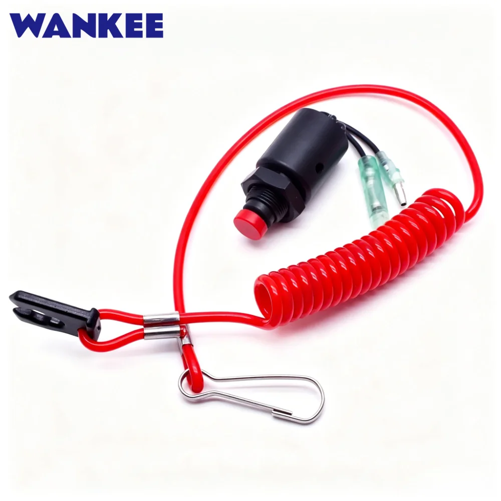 36180-ZV5-013 Emergency Switch Assy With Lanyard For Honda Outboard Motor Control Box  F40-F150