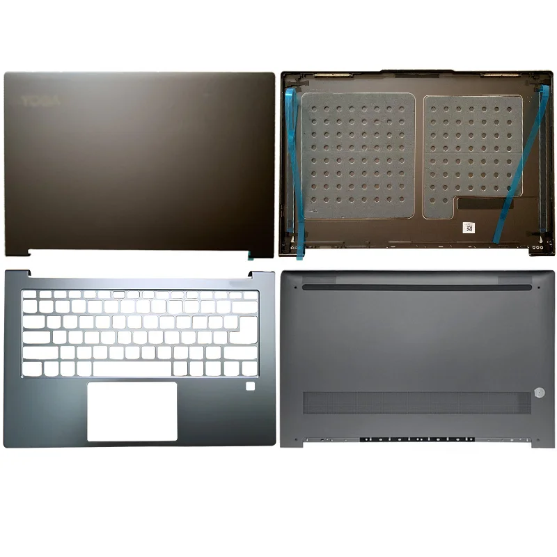 For Lenovo YOGA C940 C940-14 C940-14IIL C940-14IWL Computer Case Gray Laptop LCD Back Cover/Palmrest/Bottom Case