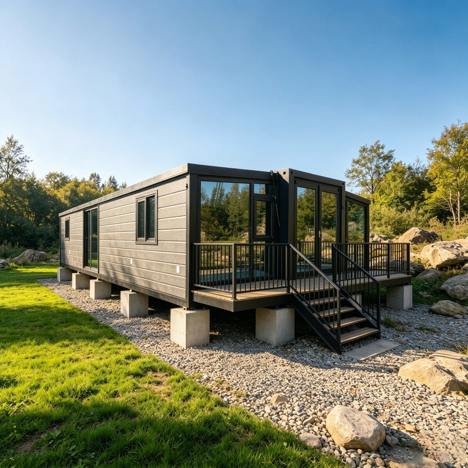 Prefabricated Houses Prefab Tiny House Wholesale Expandable Container House Forest Cabin Warehouse Vacation Room Garden Rooms