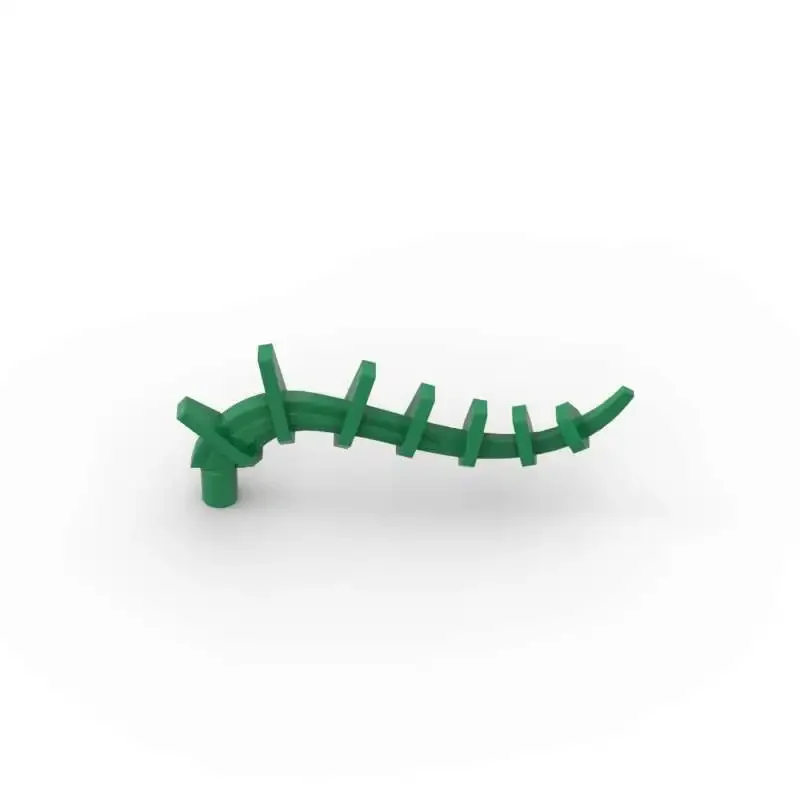 MOC 10PCS Puzzle Particle 55236 Plant Vine Seaweed Building Blocks Appendage Spiked Bionicle Flower Bricks Toy Gift Dropshipping