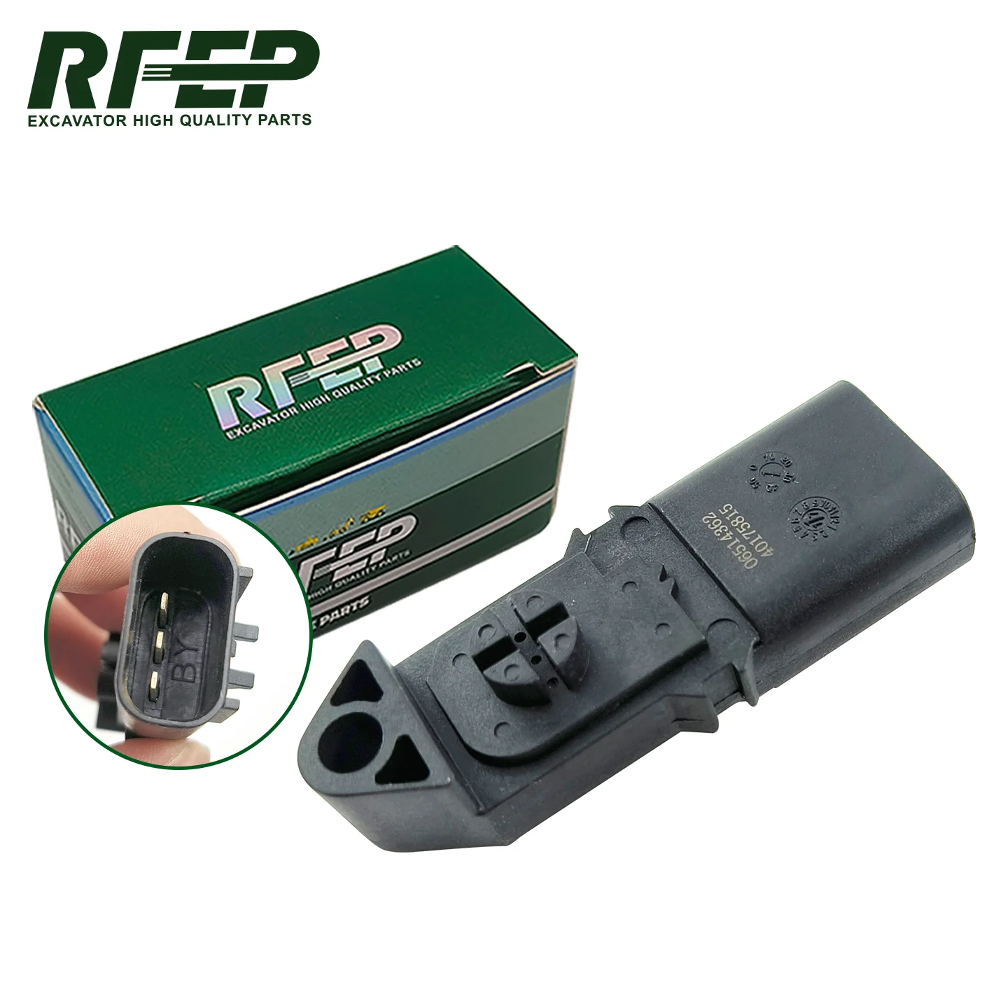 RFEP Exhaust Gas Temperature Sensor 6261-81-1900 Replacement Parts For Excavator PC200-8 High Precision Durable Machinery Spare