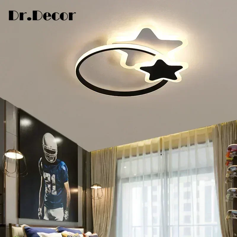 

Modern LED Ceiling Lamp For Children Room Living Dining Bedroom Study Aisle Chandelier Indoor Home Decor Lighting