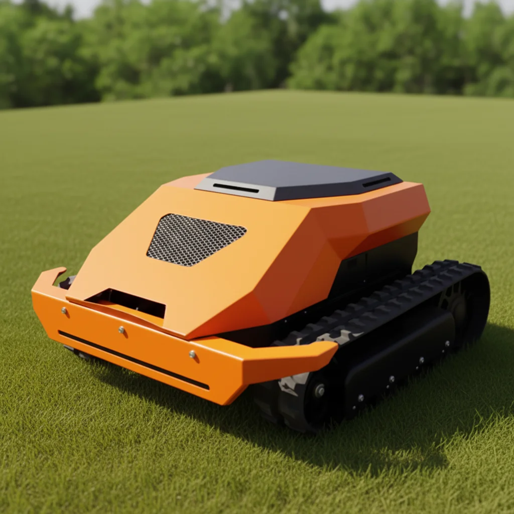 

Customize High Efficiency RC Crawler Mower 110cm Cutting Width Machine