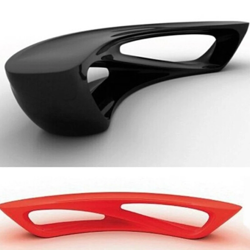 

Shopping mall hotel fiberglass moon bench rest bench project exhibition public place fiberglass