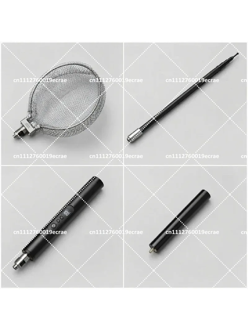 Ultra-Light Electric Fishing Rod Outdoor Integrated Carbon Fiber Telescopic Rechargeable Fishing Pole