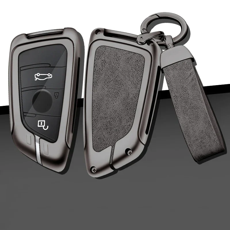 

Zinc Alloy Car Remote Key Case Cover Shell Fob For BMW X1 X3 X5 X6 X7 F20 F15 F16 F48 G20 G30 G01 G02 G05 G11 G32 1 3 7 Series