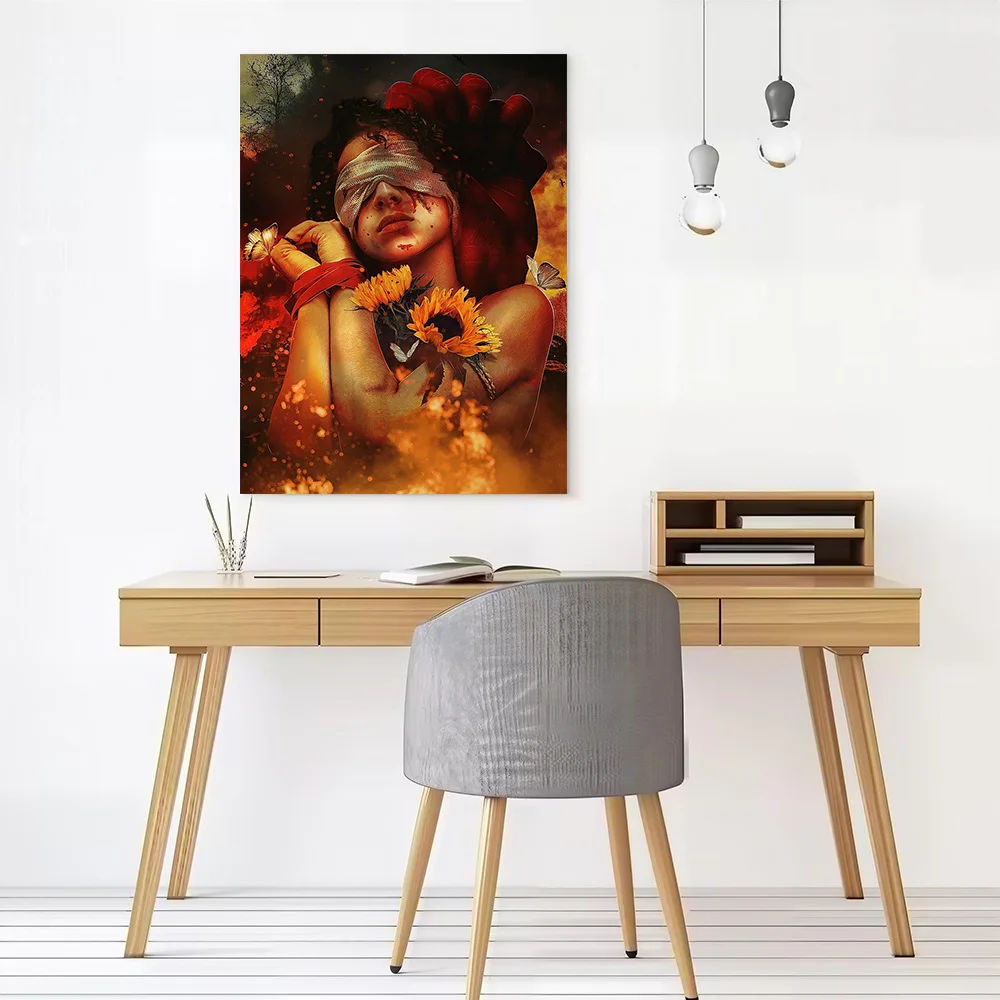 Hope Printed Canvas Poster Personalized High Quality Wall Art Paintings for Vintage Decor Living Room Bedroom Decoration Mural