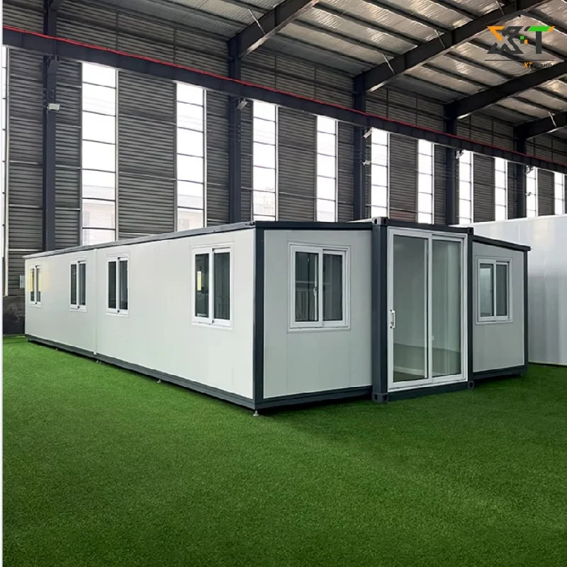 Customized 20ft 40ft Prefab Mobile Tiny Home Ready To Ship 2 3 4 Bedroom With Kitchen Bathroom Container House Sunroom Hotel Ro