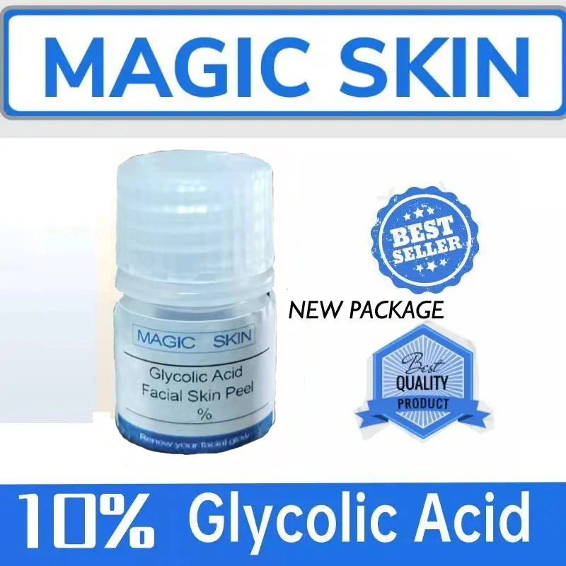 حمض الغليكوليك قشر 10% 20% 30% 40% 50% 60% 70% مكثفة الكيميائية قشر ل حب الشباب فرط تصبغ الوردية
