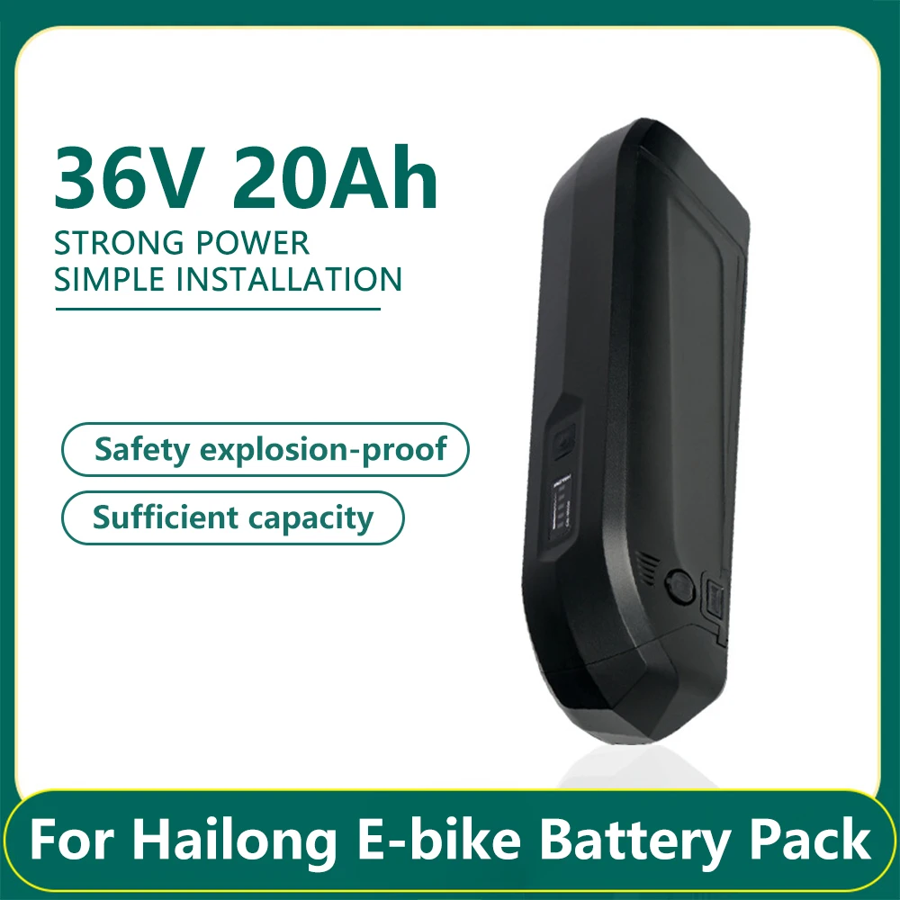 

Hailong Electric Scooter Battery 36V 20Ah/25Ah/30Ah/35Ah/40Ah for 250W~1500W Motorcycle/bicycle Waterproof Lithium Battery Pack