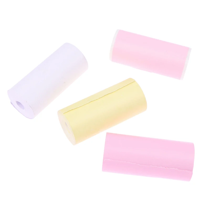 1pc Mini Printer Paper Self-adhesive Thermal Papers HD Color Label Printers Photo Inkless Printing