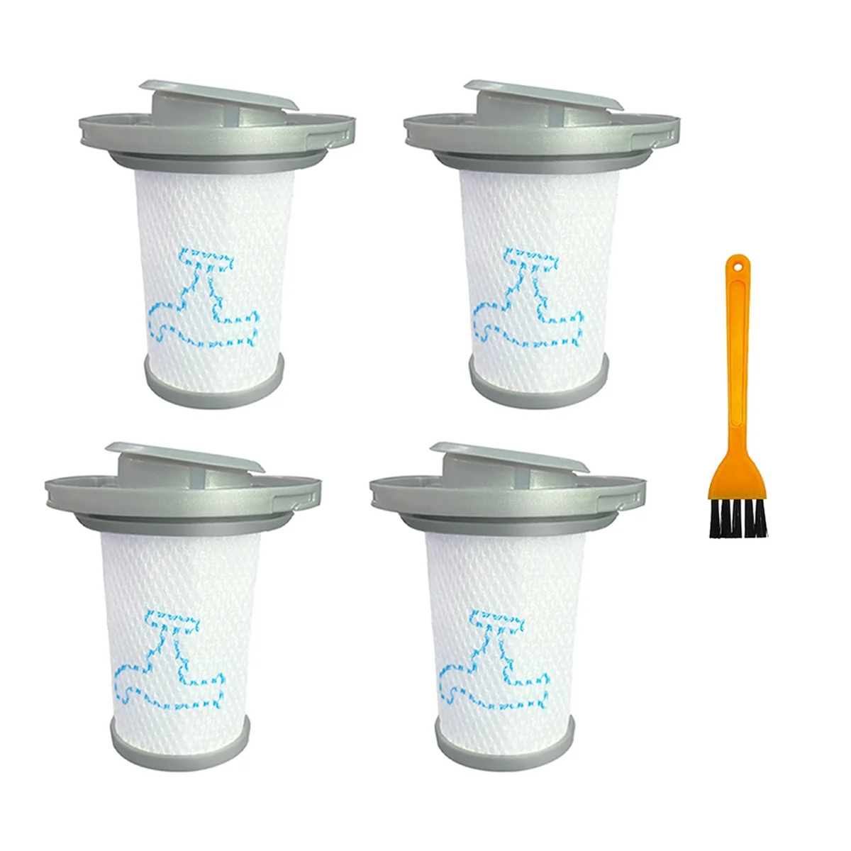 A74X Für Rowenta X-Force Flex 8,60 X-Pert 6,60 Akku-Staubsauger Waschbarer Filter ZR 009006   Ersatzteil, C