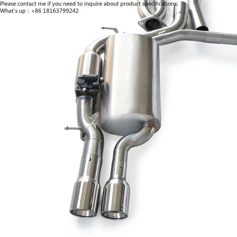 Valve Exhaust Suitable for BMW 535i 3.0T N54 E60 2003-2009 with Valve Exhaust Performance Back Exhaust Stainless Steel