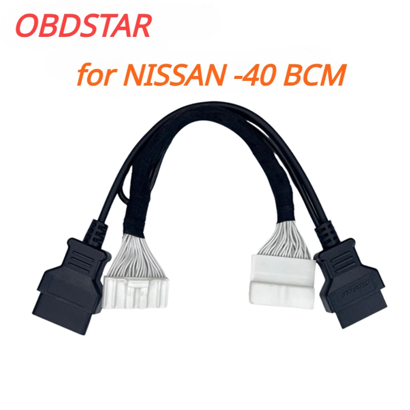 

Best OBDSTAR for NISSAN -40 BCM Cable Used for X300 DP PLUS/ X300 PRO4/ X300 DP Key Master