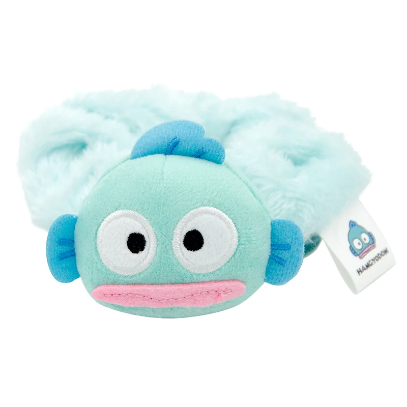 Cute Sanrio Plush Head Rope Cinnamoroll My Melody Headbands Kuromi Scrunchie Hangyodon Hair Accessories Girls Birthday Gifts