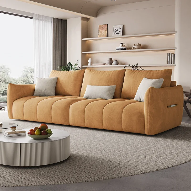 Nordic 3 Seater Sofa Puffs Living Room Design Sectional Sofa Modular Creative Divano Home Apartment Muebles Furniture