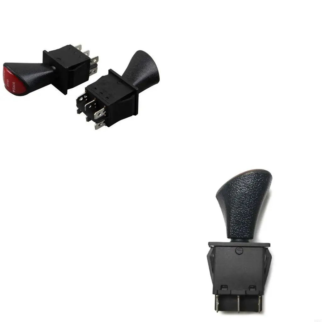 H58C Forwards-Stop-Back DPDT 6Pin Latching Slide Rocking Switches KCD4-604-6P Car Switches Accessories