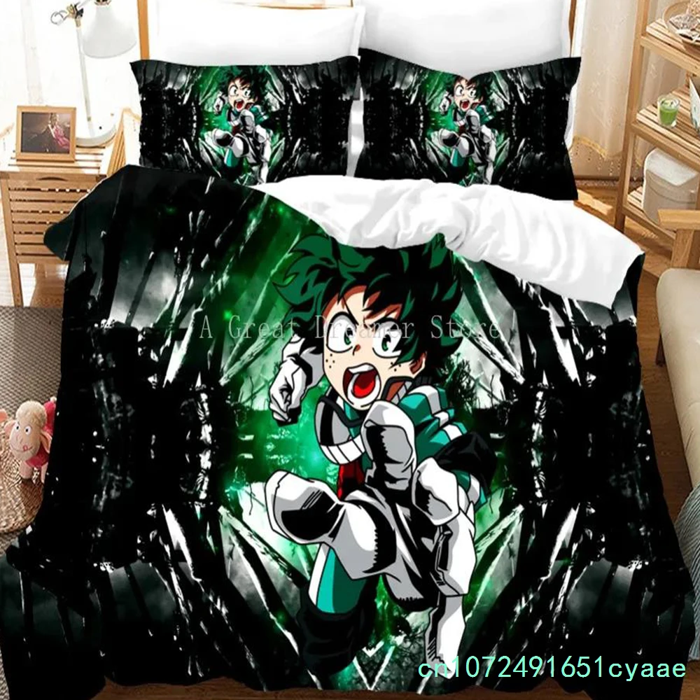 ชุดเครื่องนอนลายการ์ตูนอนิเมะญ - Linen Duvet Cover บทวิจารณ์และราคา