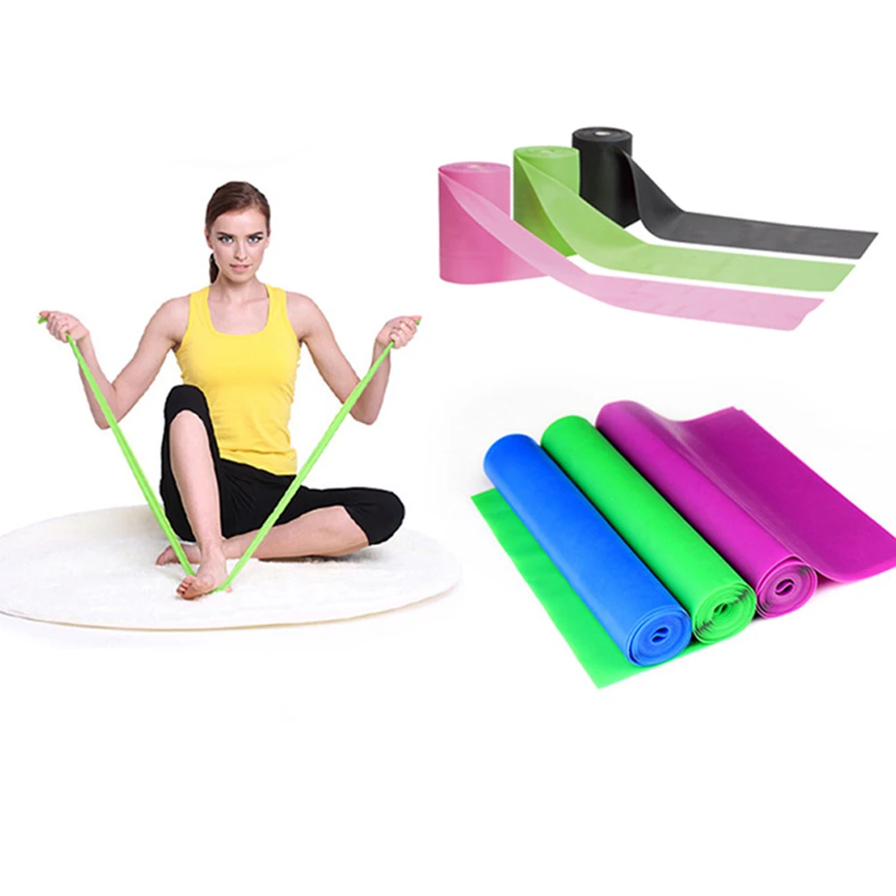 

Yoga Elastic Band Resistance Bands Workout Stretch Straps Stretching