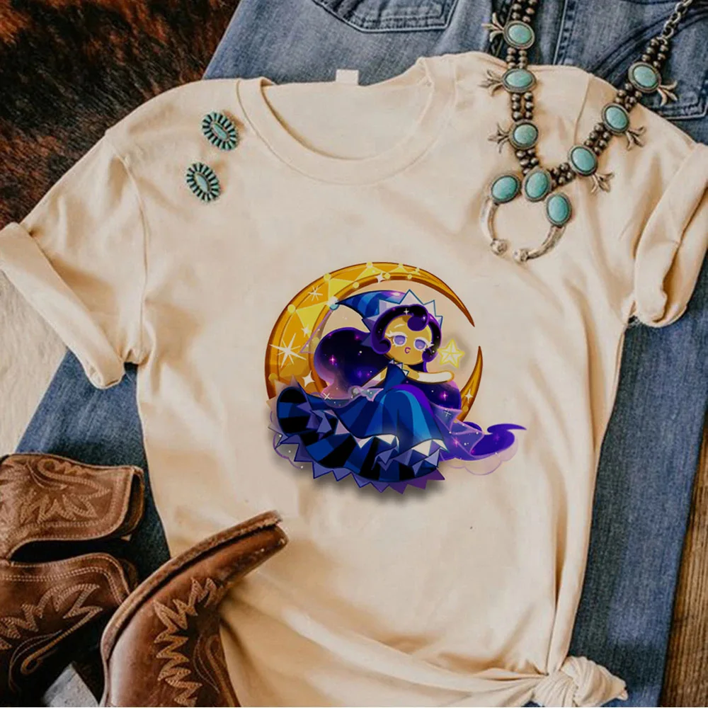 Shadow Milk Cookie T Shirt Men Women Cartoon Harajuku Short Sleeve T-shirt Anime Harajuku Streetwear Unisex Tees Streetwear