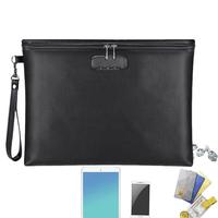 Fireproof Document Bag With Lock Safe Accessories High Confidentiality Money Envelopes Secure For A4 Sized Documents Cell Phones