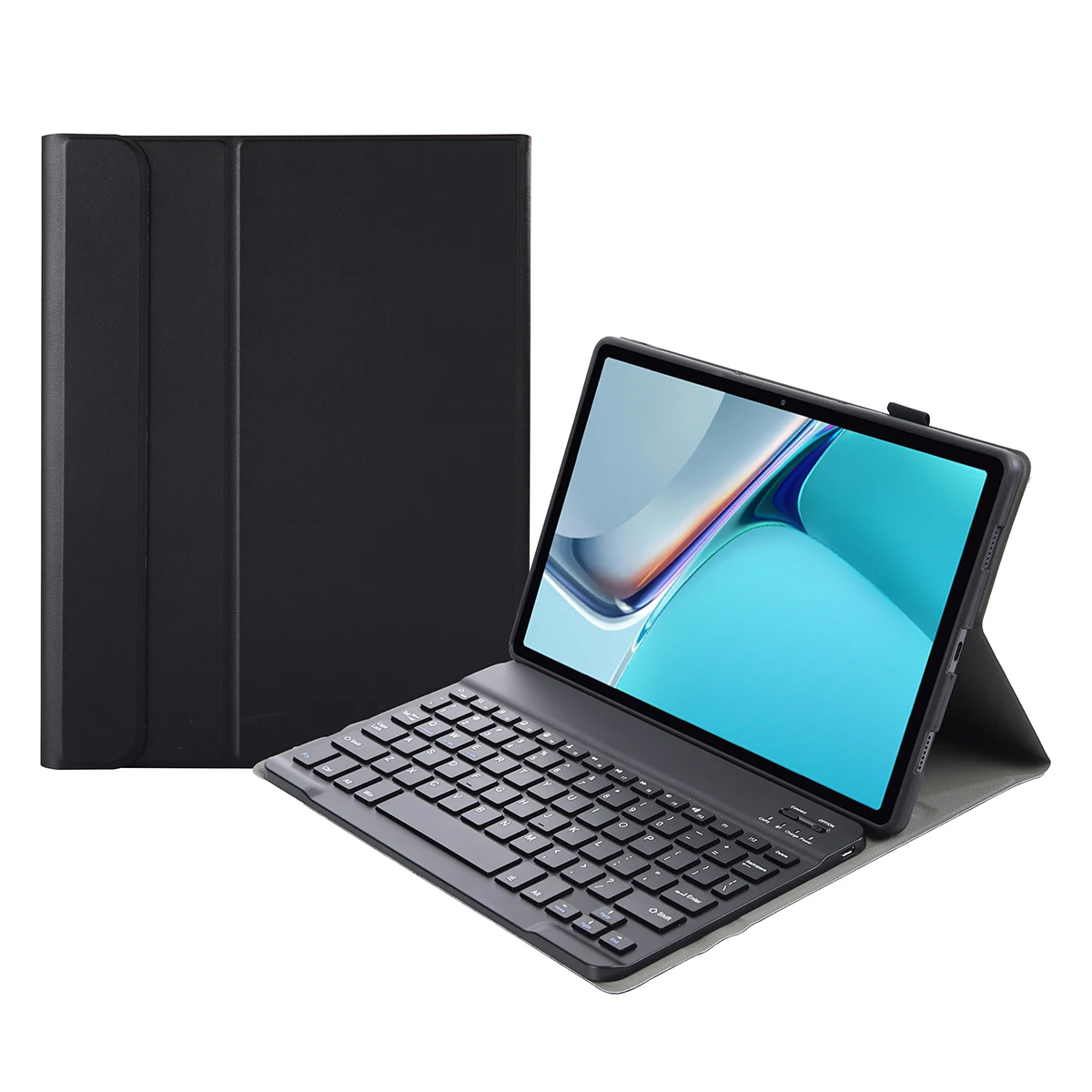 

Super Thin Wireless Bluetooth Keyboard TPU Inner Case + Leather Protective Case for Huawei MatePad 11 (2021)