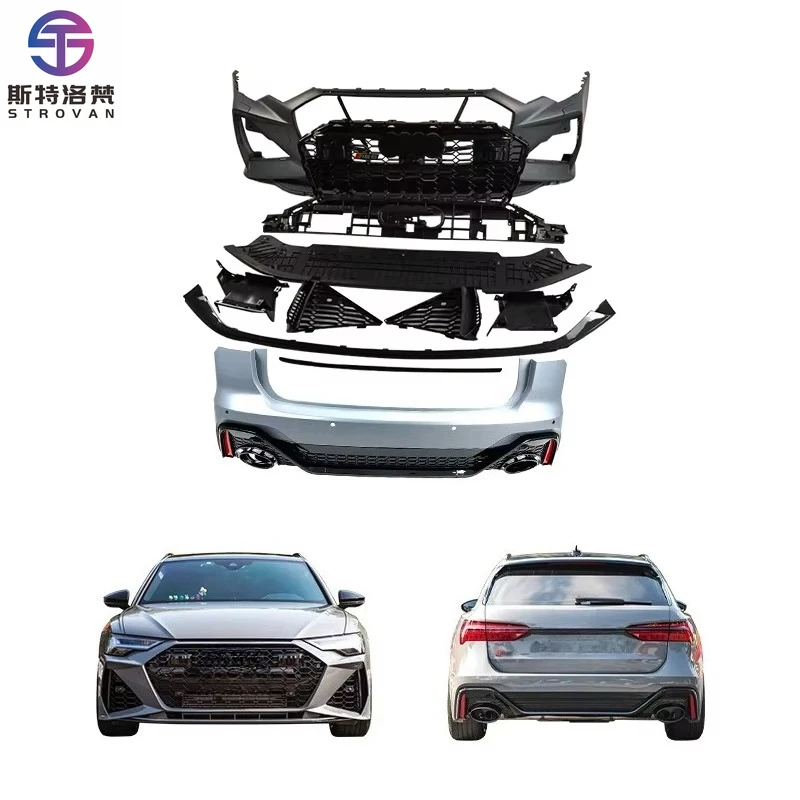 

STLF CLRAK For A6 2021 Car Modification Upgrade RS6 Front and Rear Bumper Body Kit