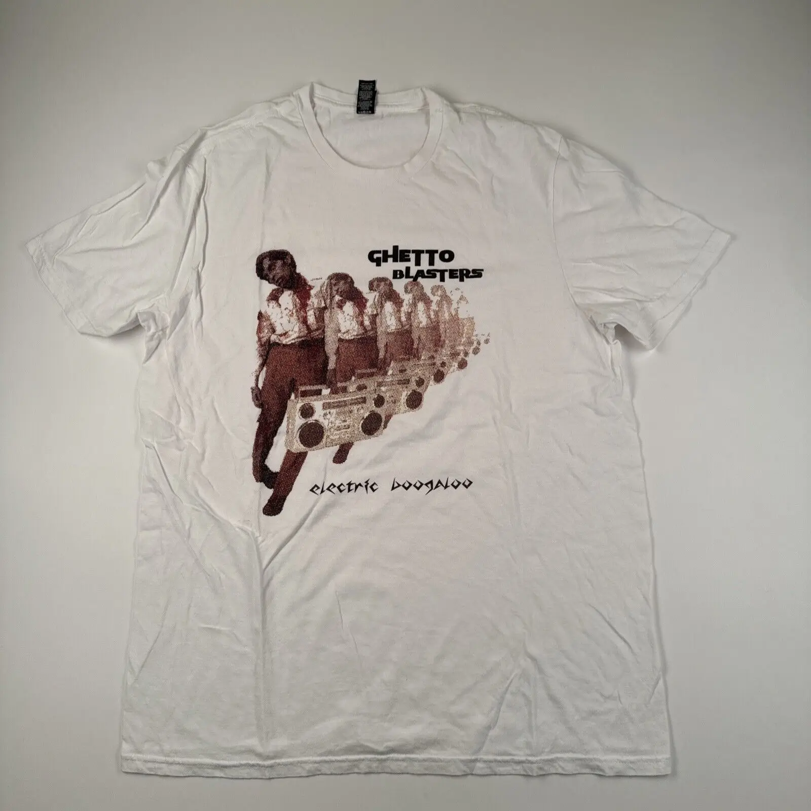 Ghetto Blasters T Shirt Size Xl Electric