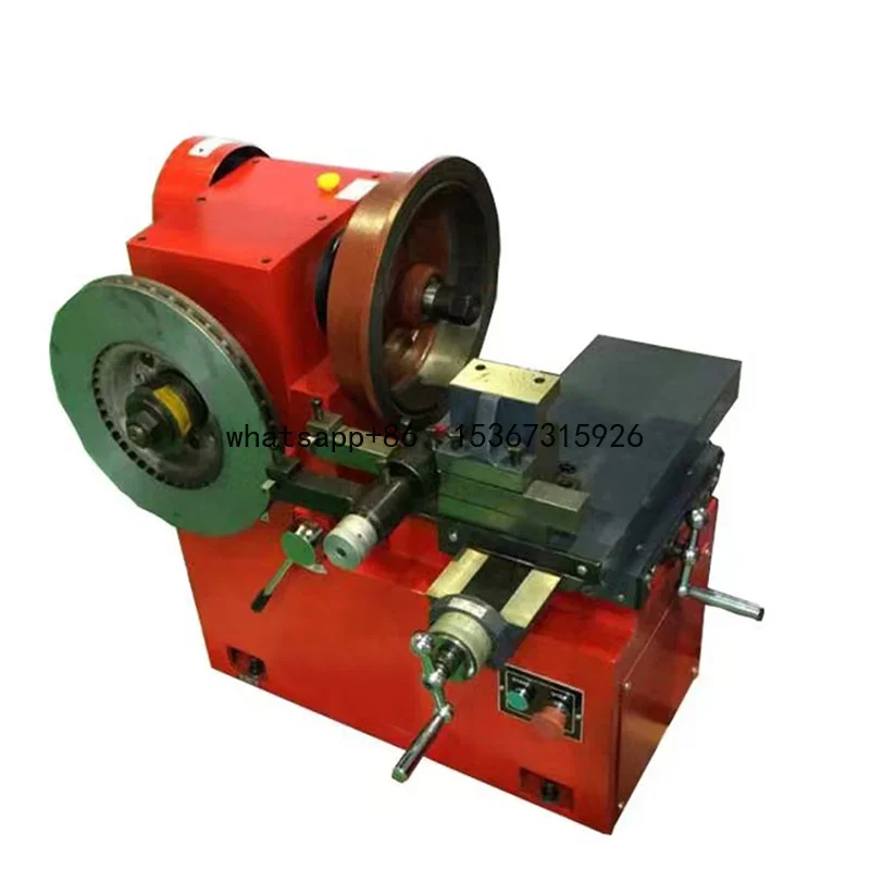 Factory stock Brake Disc Brake Drum Cutting Machine Car brake disc/drum lathe repair equipment with CE